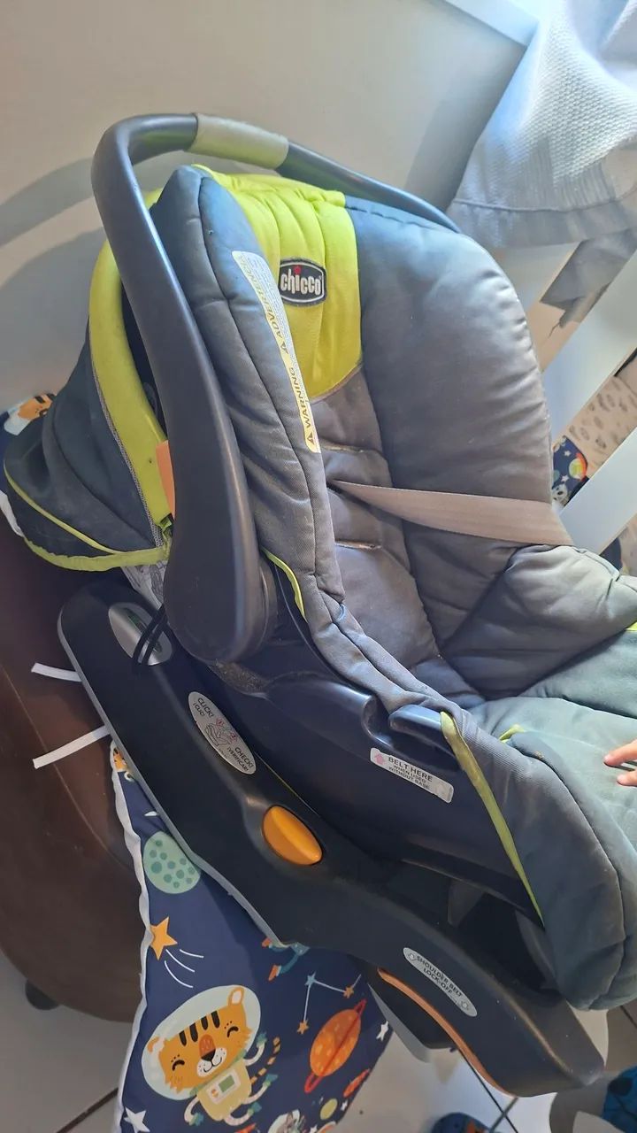 Carrinho de bebê + bebê conforto - Foto 5