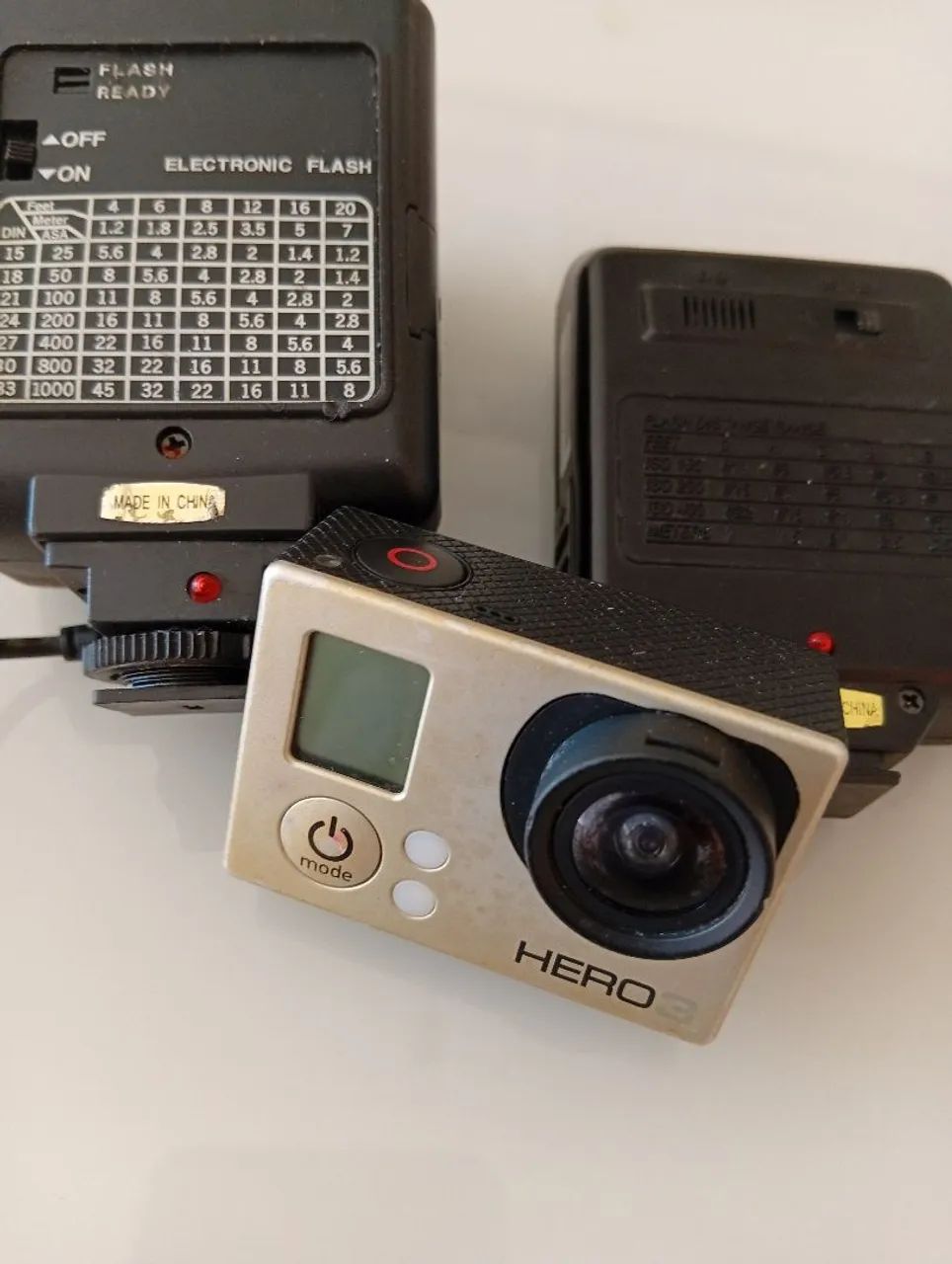 Lote de câmeras e flash  - Foto 4