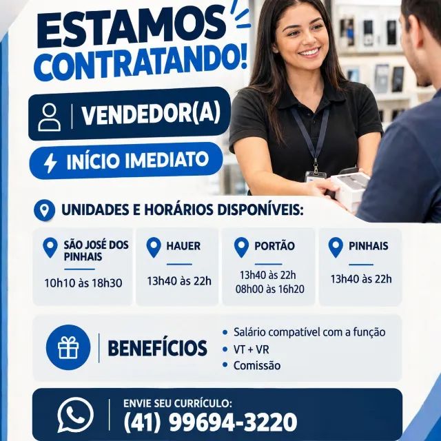 VENDEDOR DE LOJA