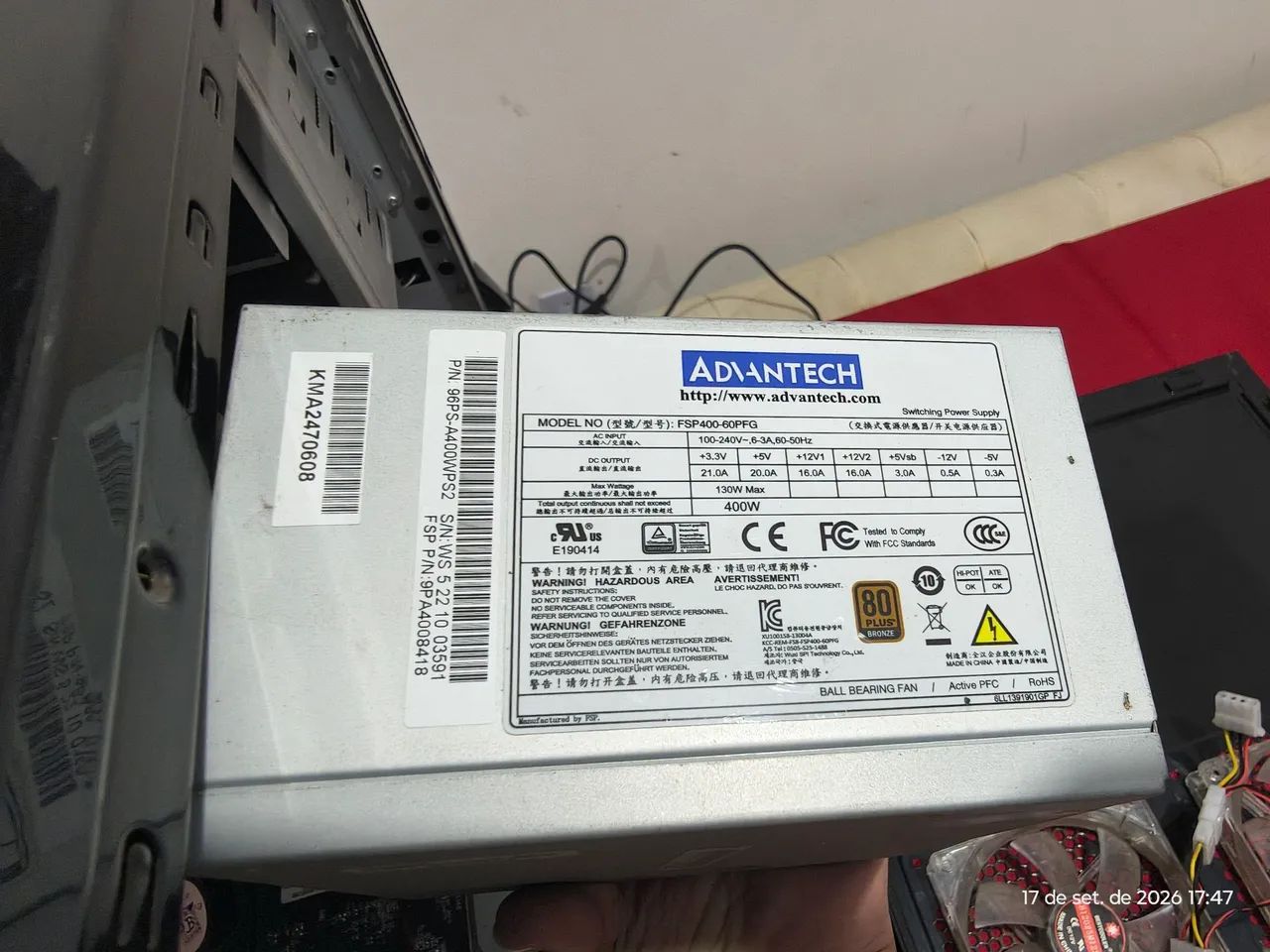 Fonte 400w FSP400-60PFG - Foto 3