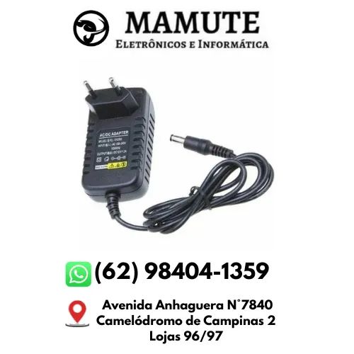 Fonte De Alimentação 12v 2A Bivolt Camera Fita de LED