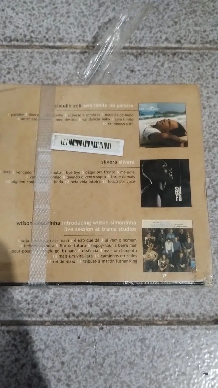 cd(silveira .Cláudio Zoli e Wilson Soninha) Lacrado  - Foto 2