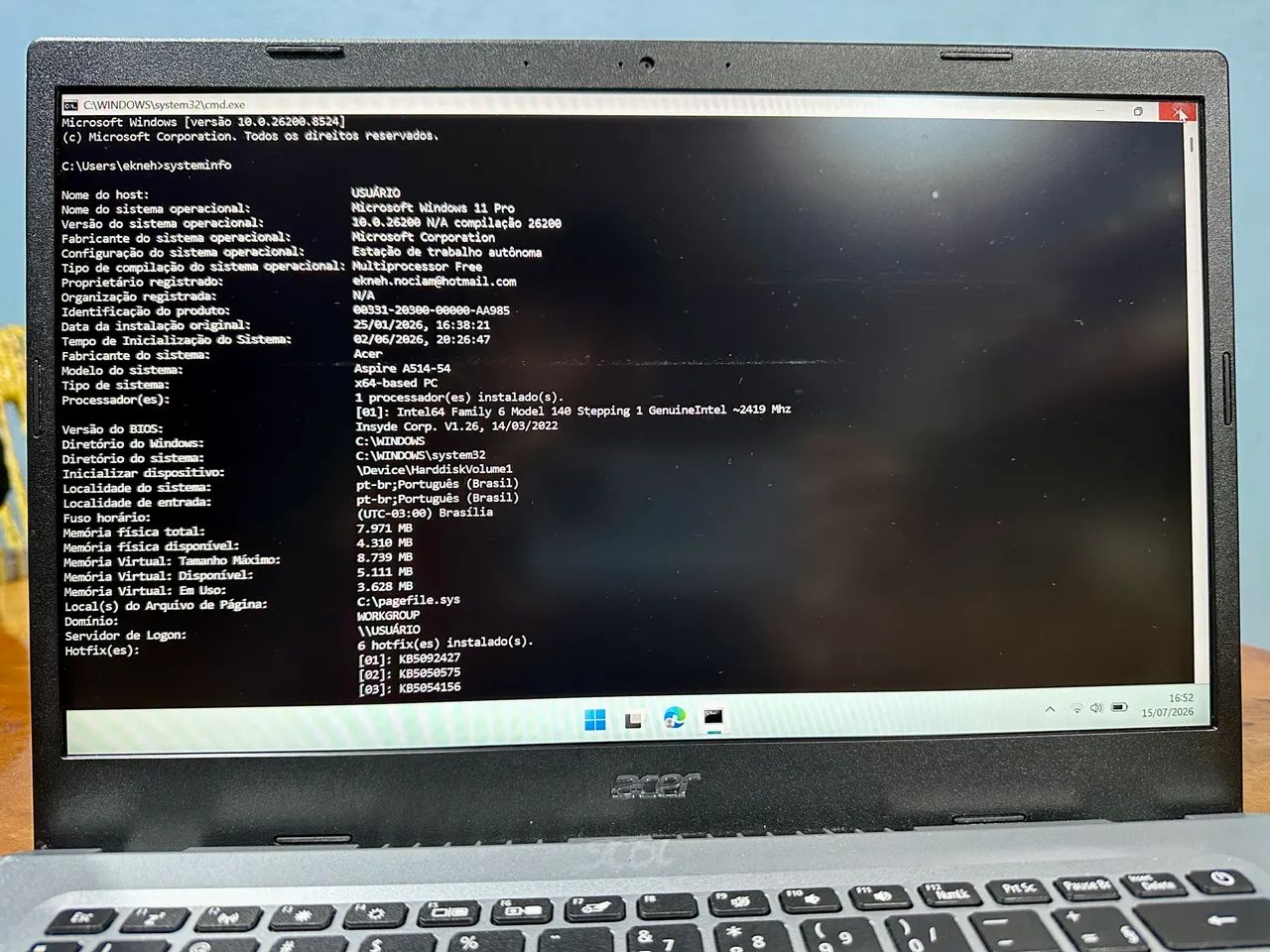 Notebook Acer Aspire 5! - Foto 4