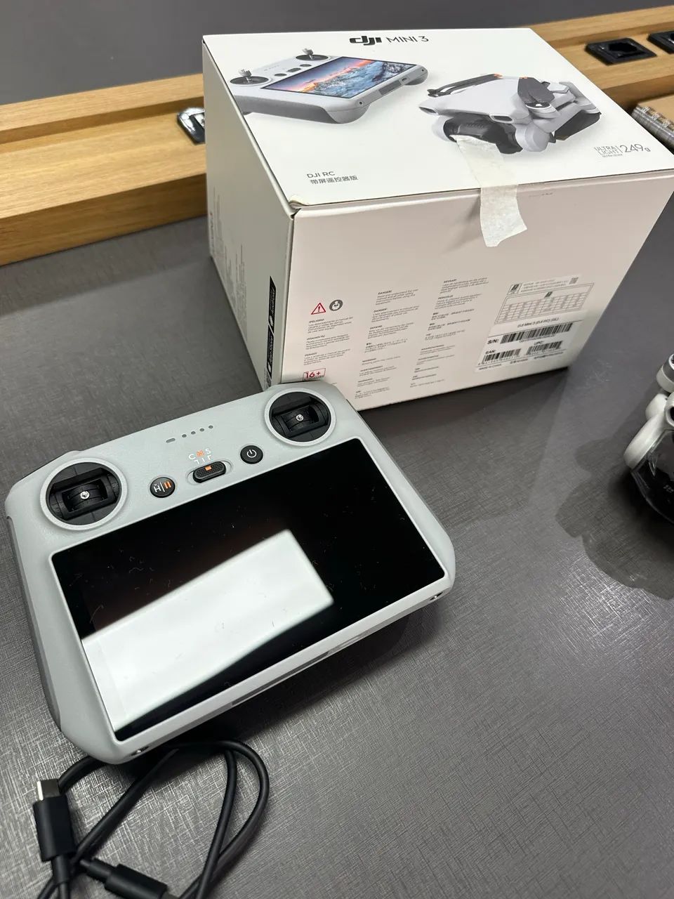 Dji mini 3 usado apenas 3x + cartão de memória e Nf