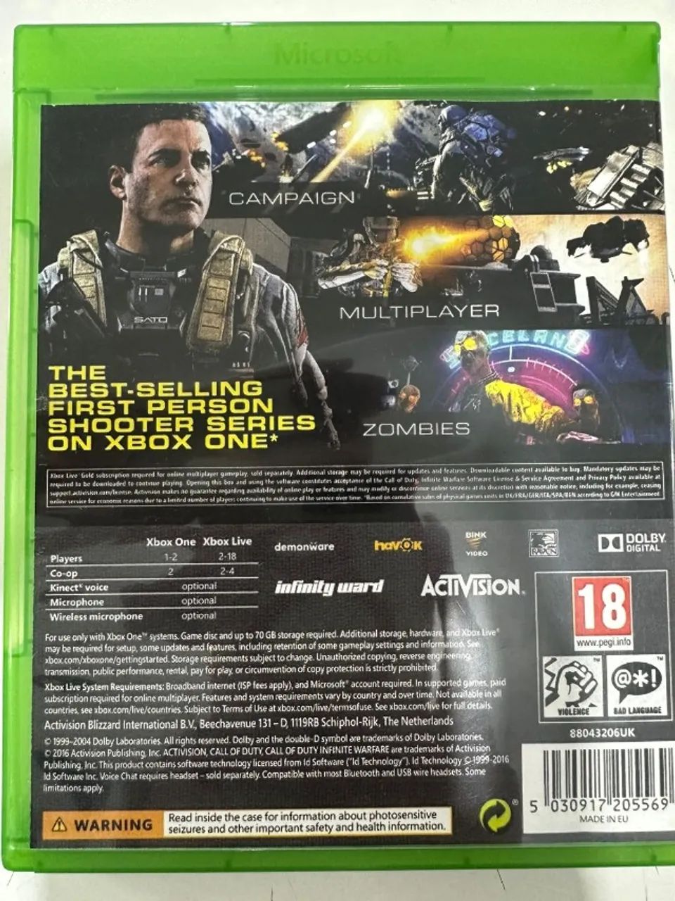 COD Advanced Warfere Xbox One Mídia Física - Foto 2