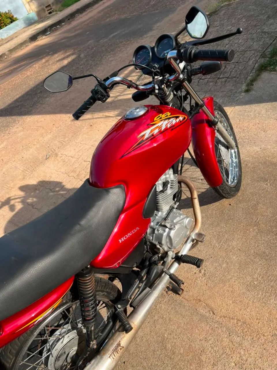 Vendo cg125, no ponto de transferir  - Foto 3