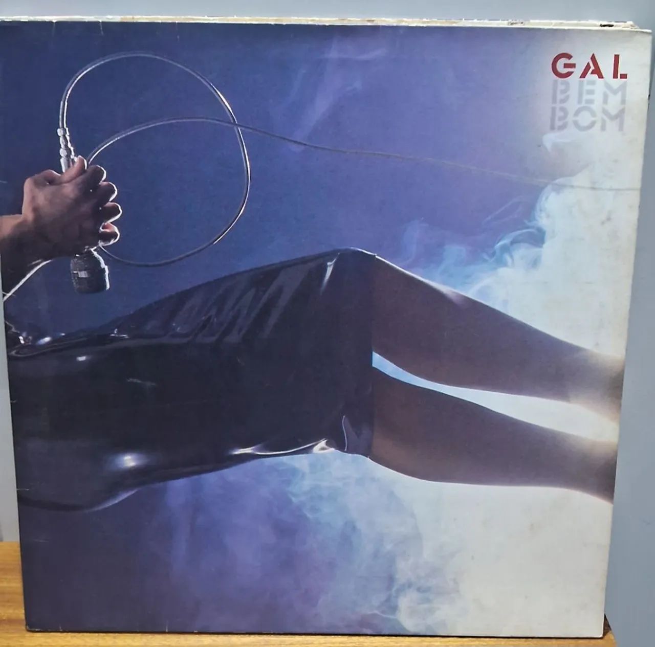 disco de vinil original de 1985 "Bem Bom" da cantora Gal Costa