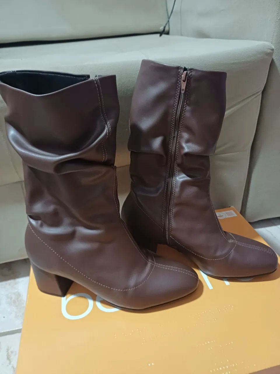 Bota Marrom Beira Rio 