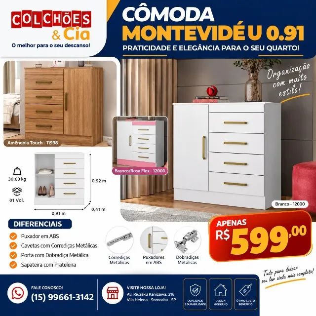 COMODA MONTEVIDEU 