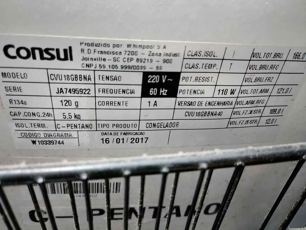 Freezer Consul  - Foto 2