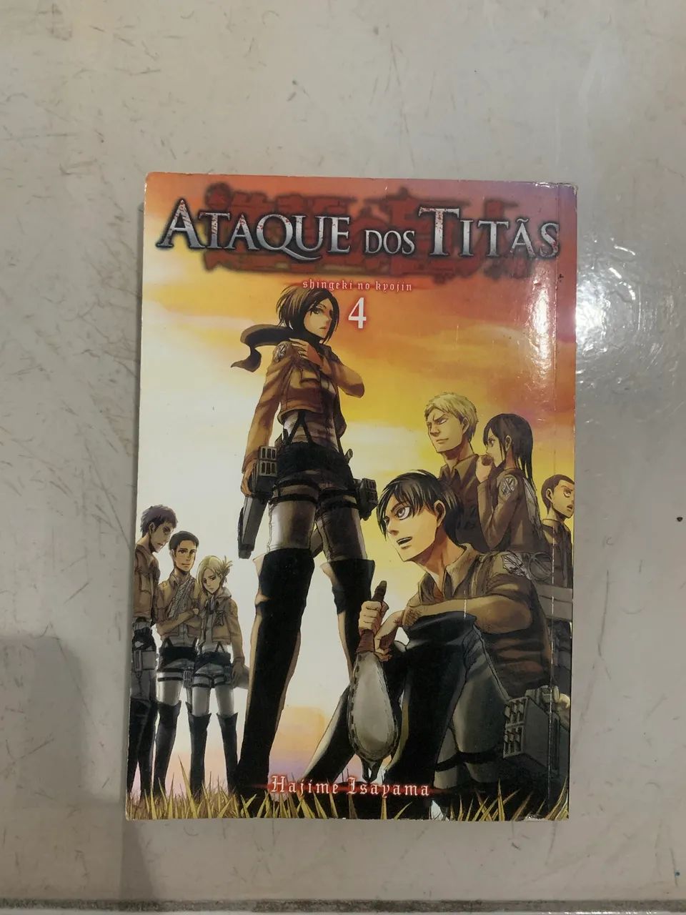 Mangá Attack on Titan 