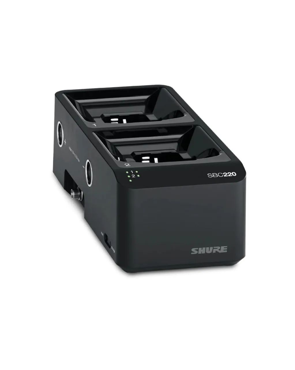 Shure Estação de Carregamento em Rede SBC220-BR de 2 Compartimentos Com Fonte Bivolt 