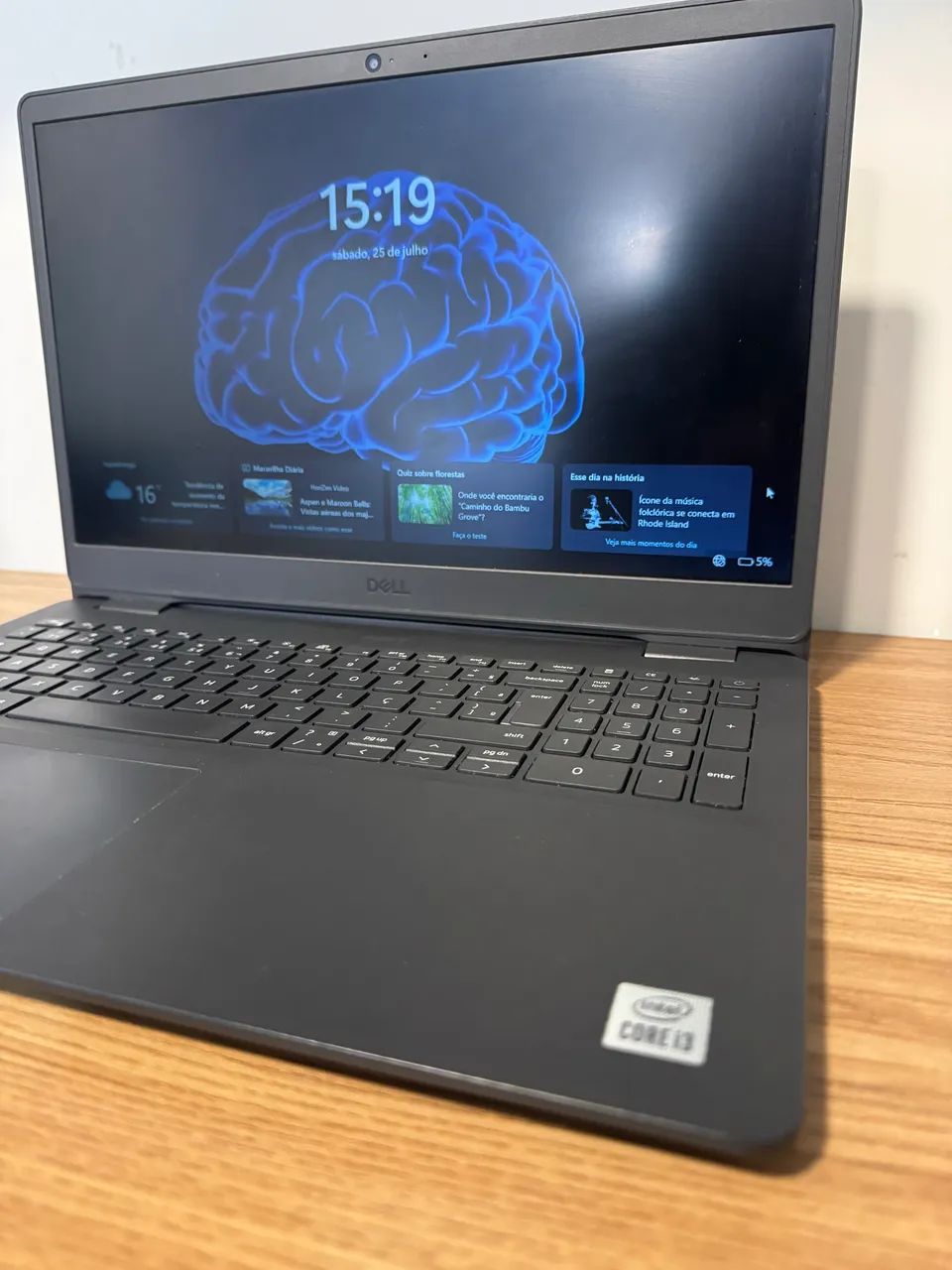 Notebook Dell SSD 256 GB - Novíssimo 