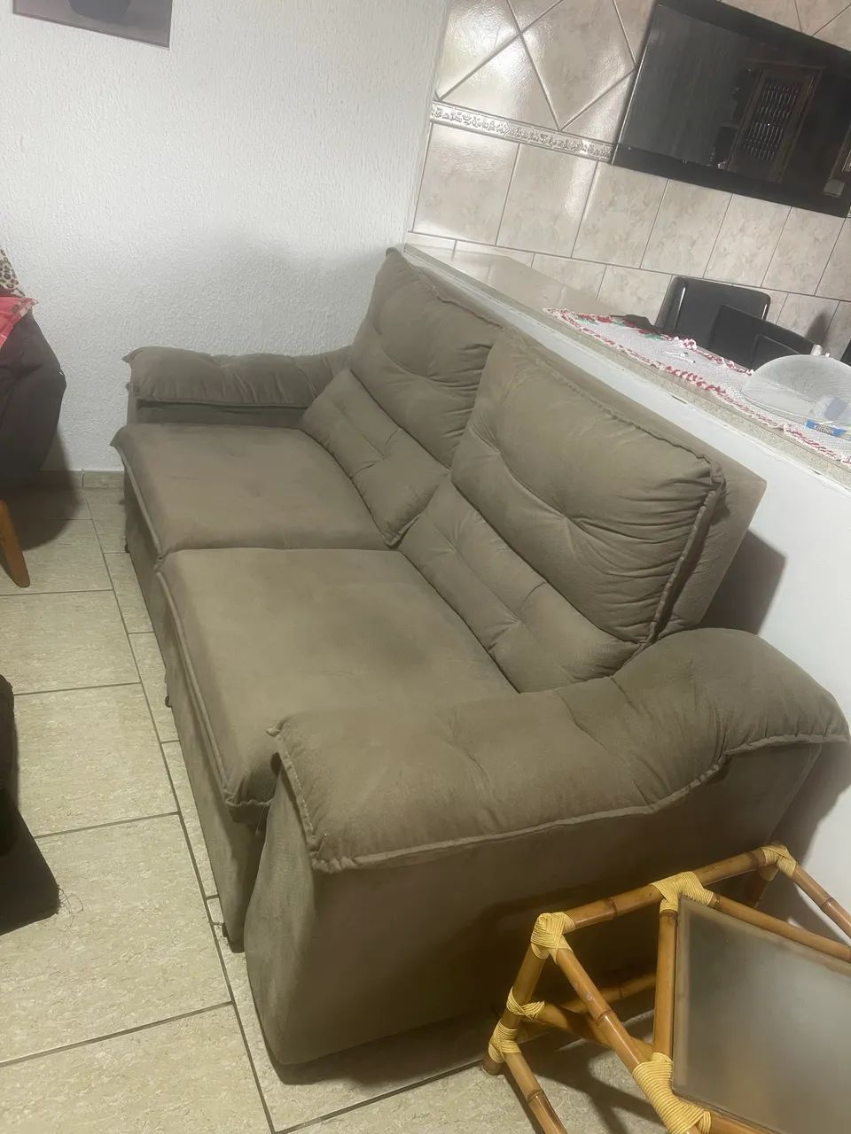 Sofá Retrátil 2 lugares com inclinação  - Foto 3