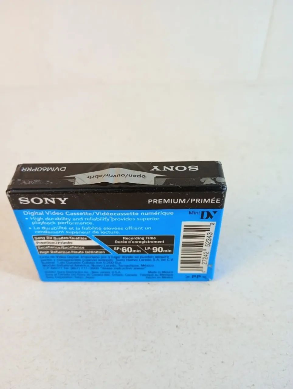 Fita Mini DV Sony Premium 60 Min DVM60PRR Lacrada Nova - Foto 2