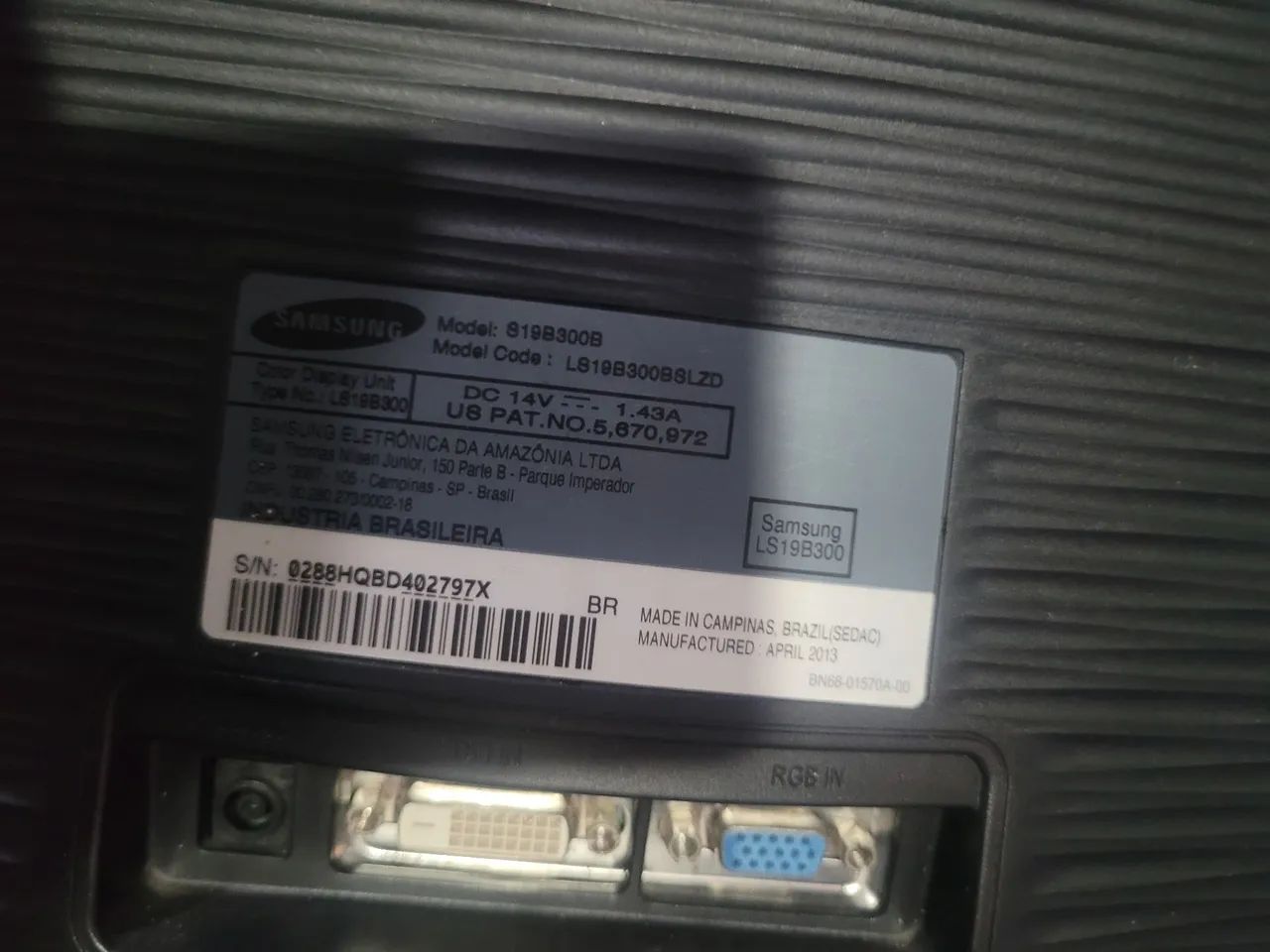 Monitor Sansung 18.5 - Foto 3