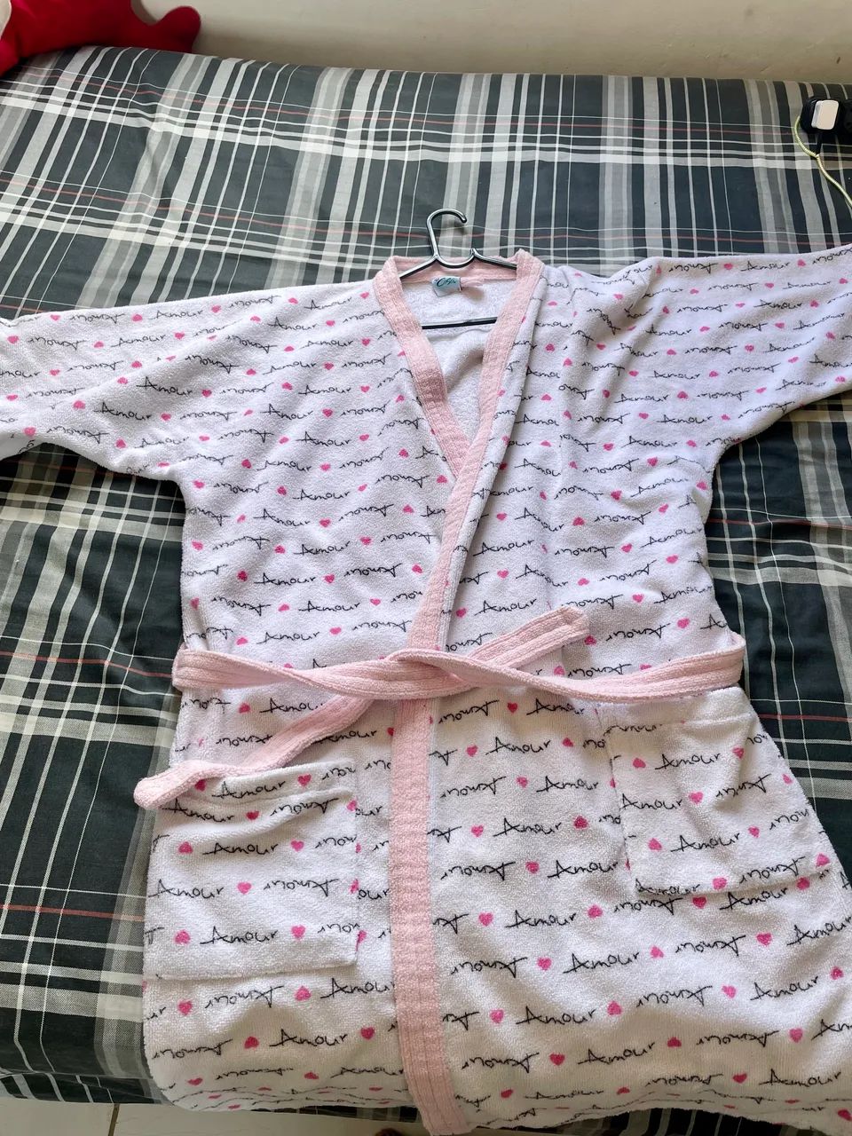 Vendo roupão TAM G R$55,00