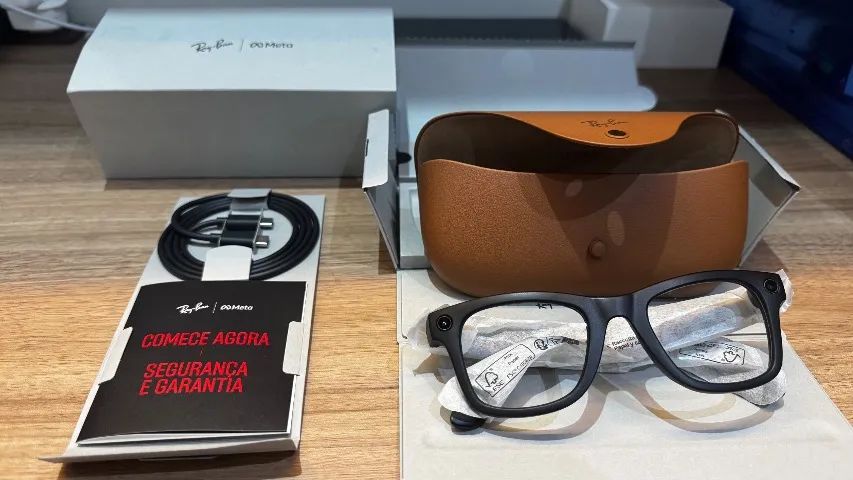 Óculos Inteligentes Ray-Ban Meta Wayfarer Gen 2 - Lentes Transitions  - Foto 5