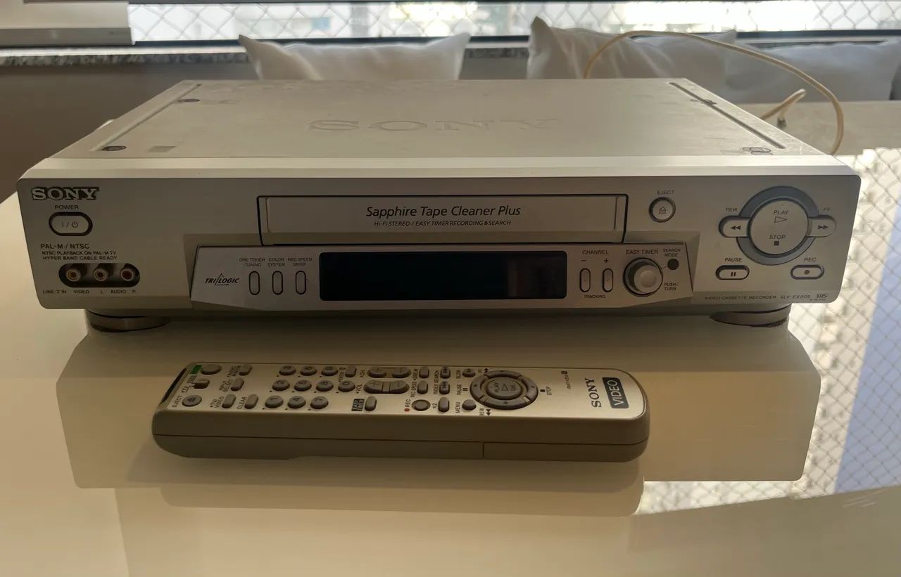 Vídeo Cassete Sony Estero SLV ex8S