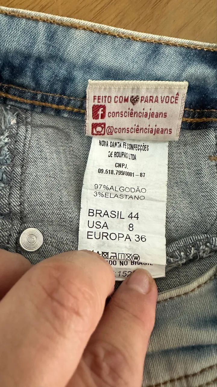 Calça jeans consciência  - Foto 2