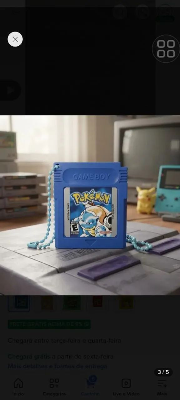 Chaveiros ps5 e ps2 e snes e game boy - Foto 4