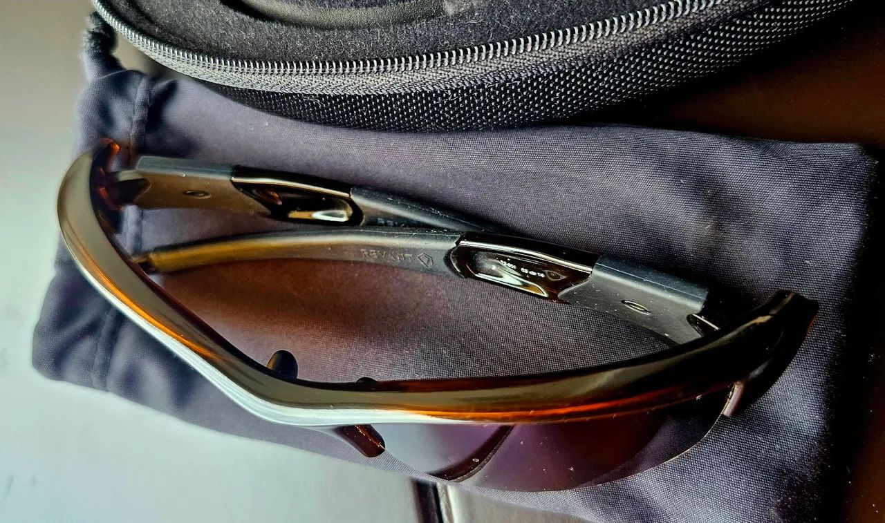 Oakley Flak Jacket XLJ ORIGINAIL com upgrade + Case Rígido - Foto 2