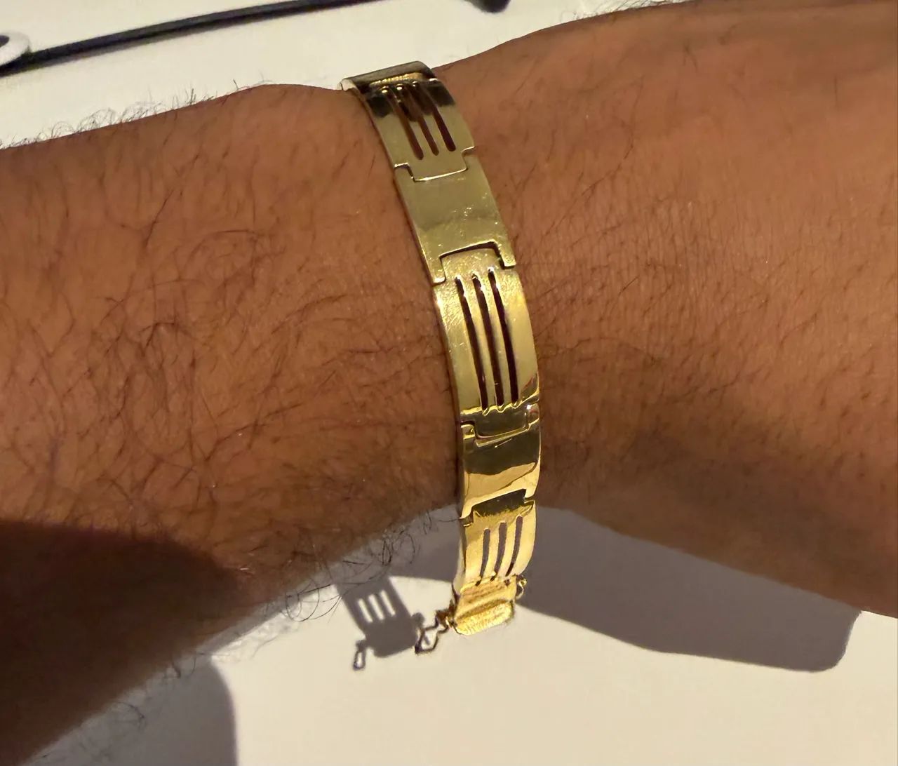 Pulseira em ouro amarelo 18k (22g) - Foto 3