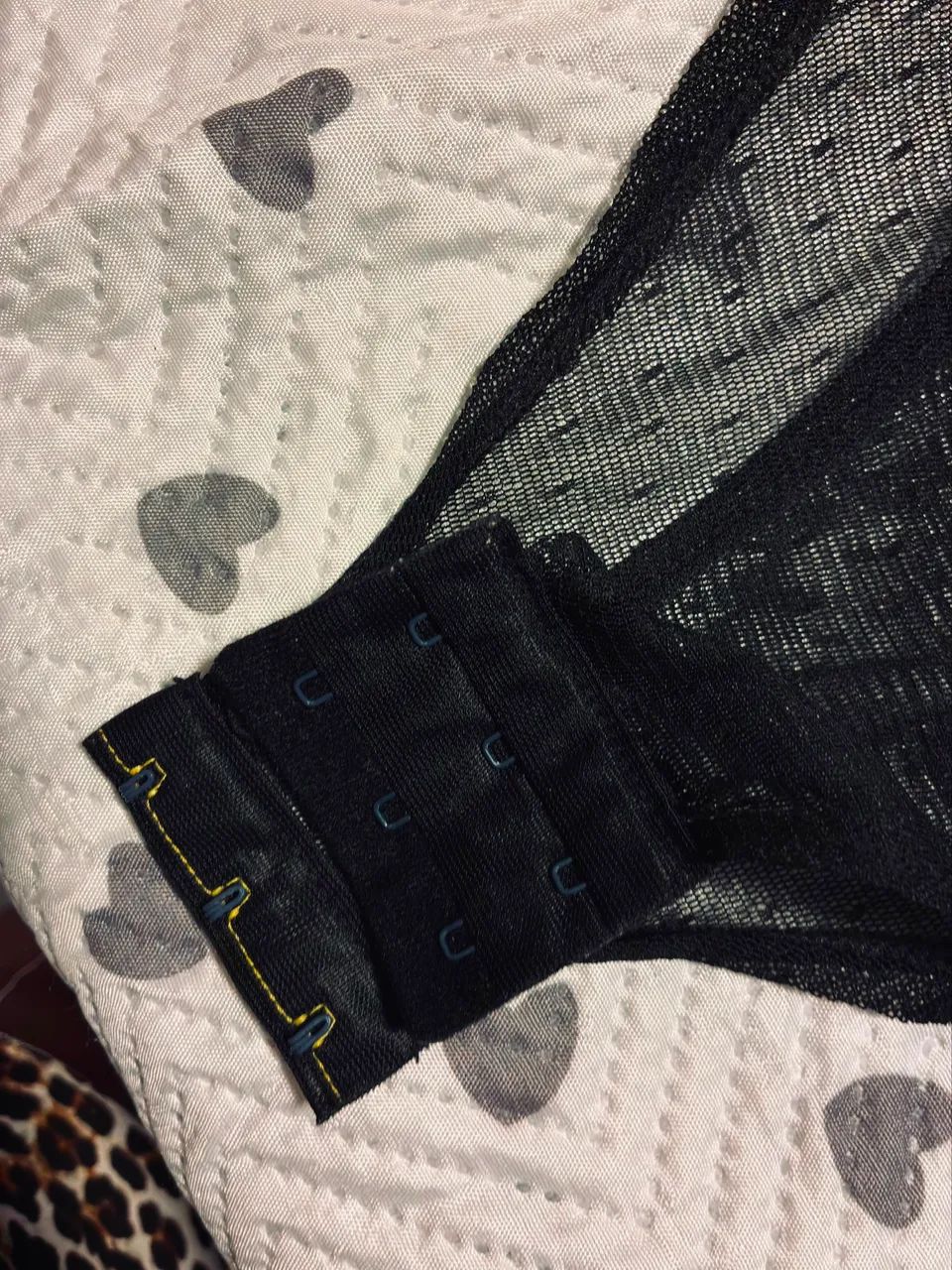 Body Feminino em Tule Transparente - Manga Longa (M) - Foto 4