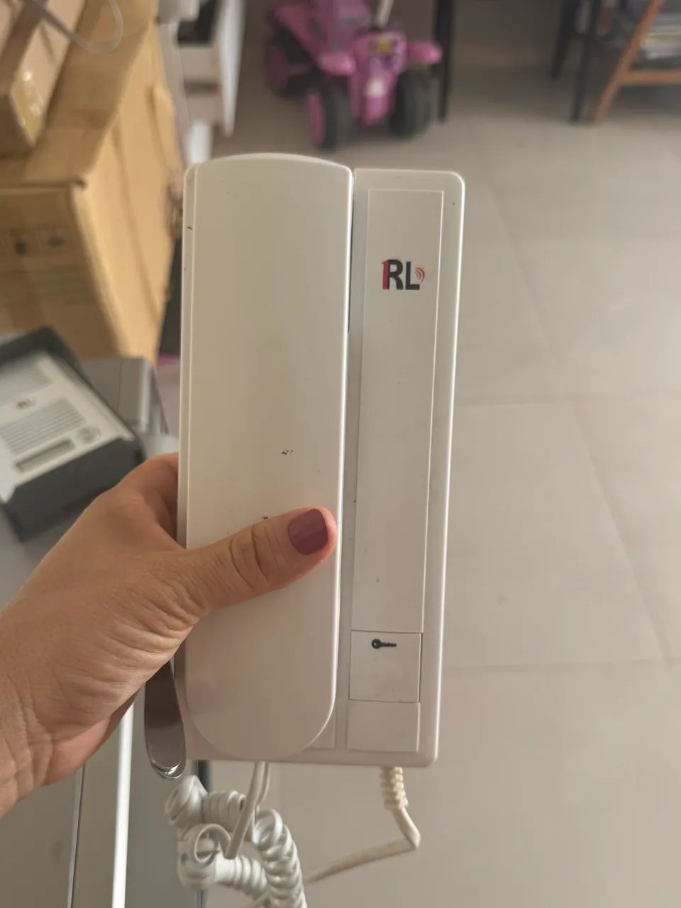 Porteiro Eletrônico Interfone Residencial Campainha Rl-3206b - Foto 2