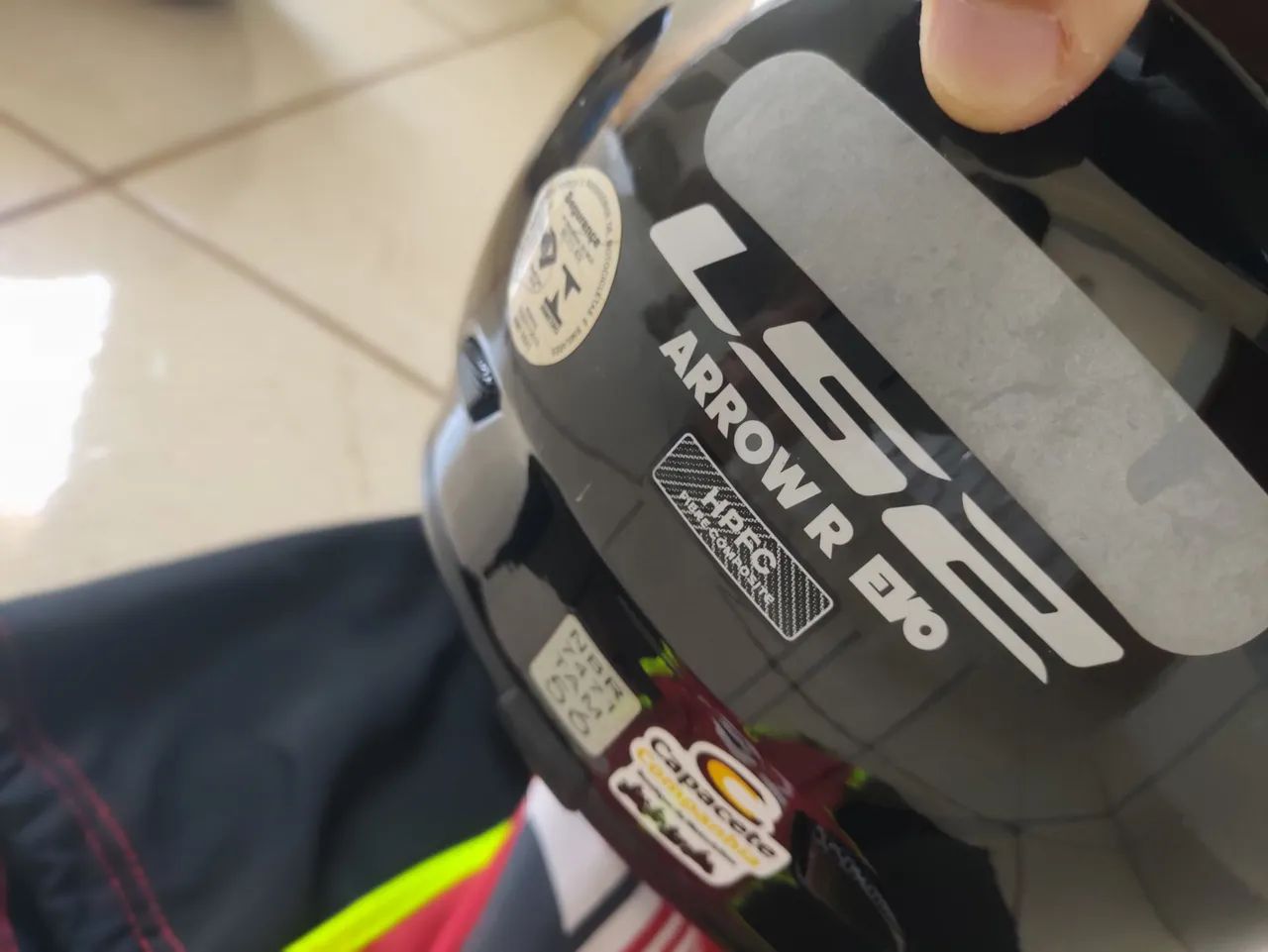 Capacete LS2 Arrow R evo HPFC número 56  - Foto 5