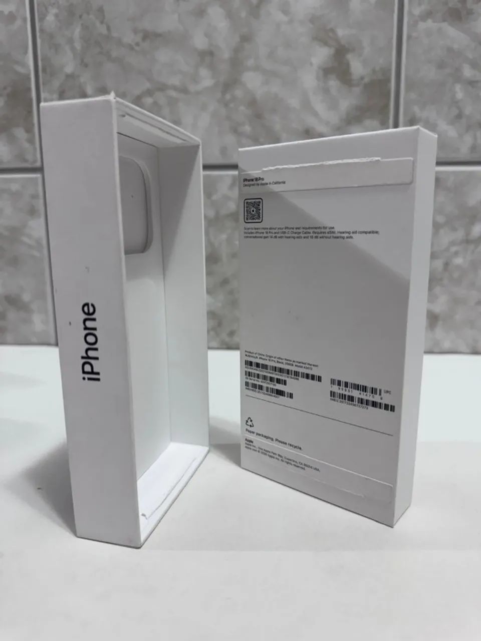 Caixa iphone 18 pto 256gb preto - Foto 2