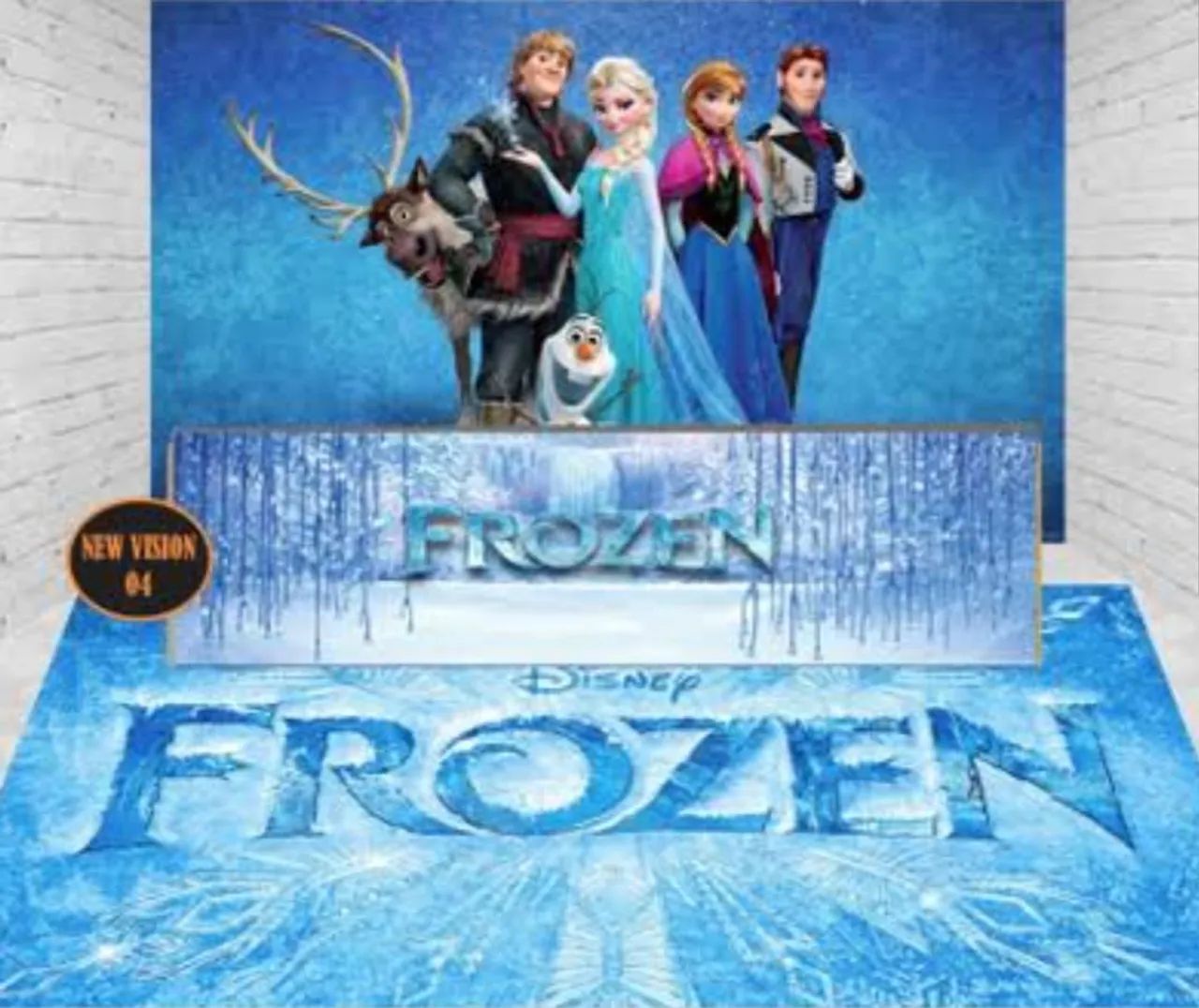 Decoração frozen