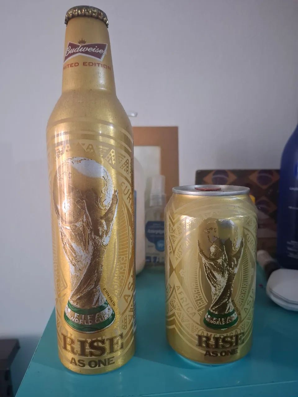 Budwieser Ed. Especial Copa 2014/Long neck e lata