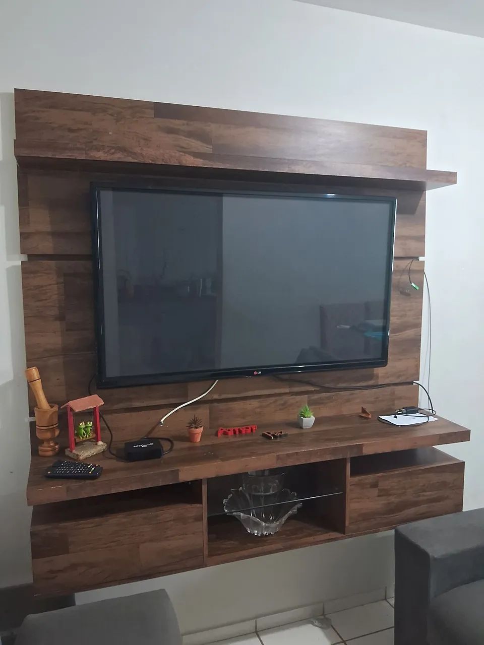 Tv LG 55 polegadas liga só não aparece imagem - Foto 3