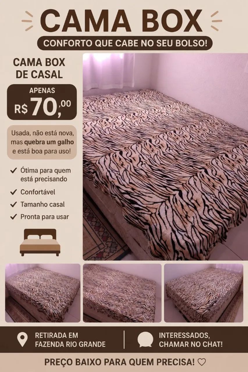 Cama casal 