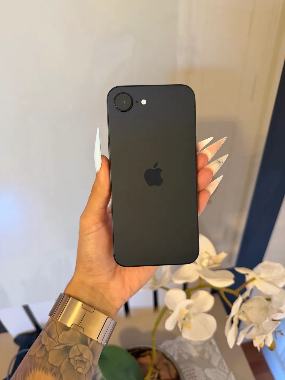 iPhone 16E 128gb Preto Garantia Apple - Foto 3