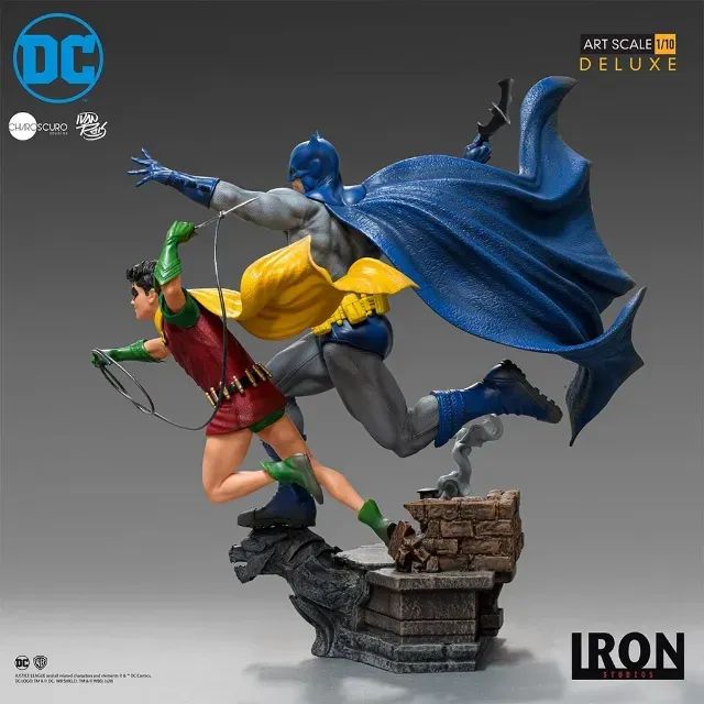 Batman e Robin DC Iron Studios 1/10 Ivan Reis - Foto 4