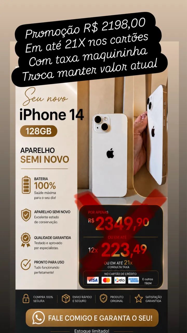 iPhone 14 128gb - Foto 2