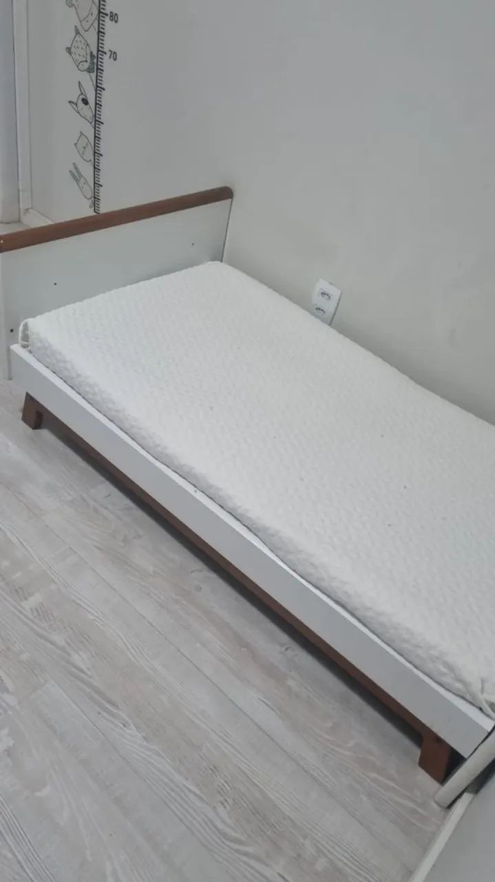 Cama infantil com colchão  - Foto 2
