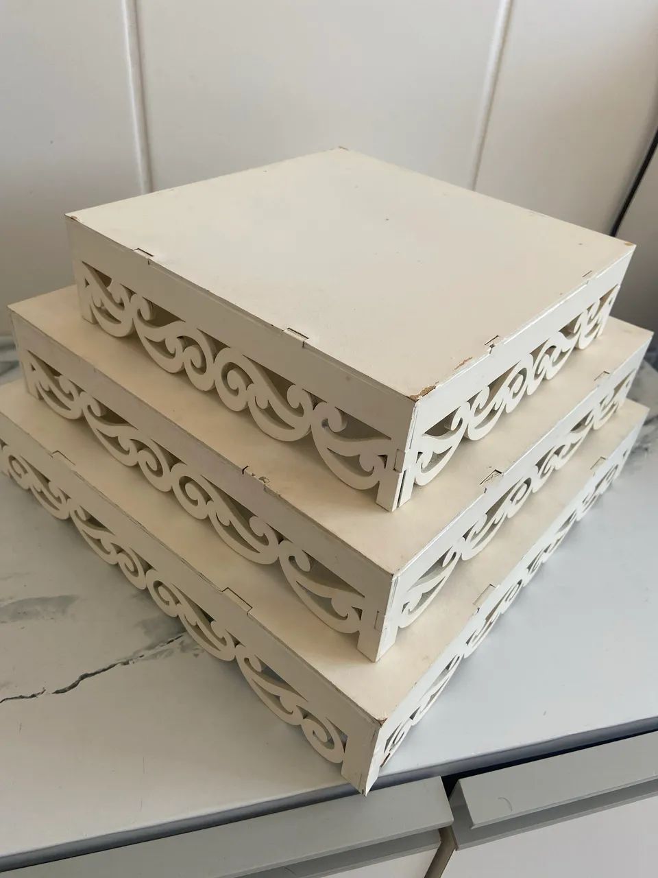 Bandejas MDF + letreiro MDF