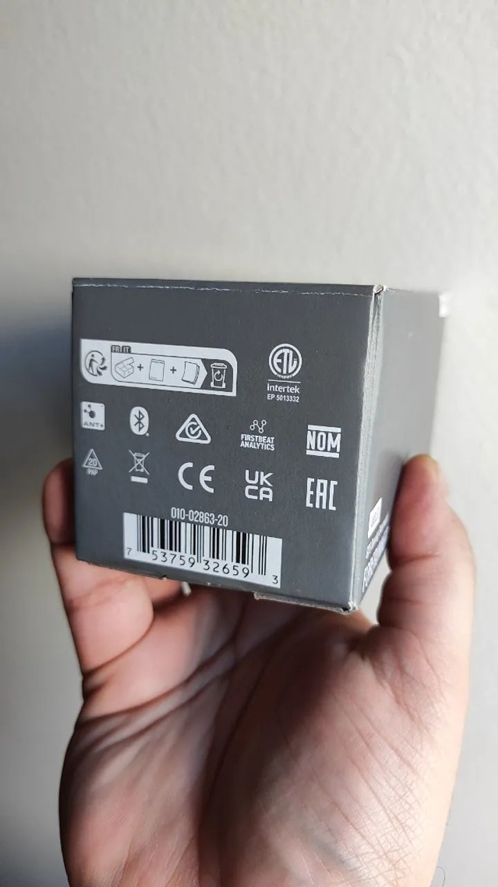 Smartwatch Relógio Garmin Forerunner 165 Lacrado novo 43mm Preto e cinza - Na caixa - Foto 4