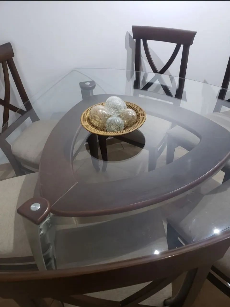Mesa de jantar com 6 cadeiras - Foto 2