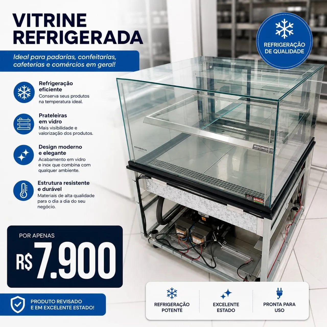 Vitrine Refrigerada 