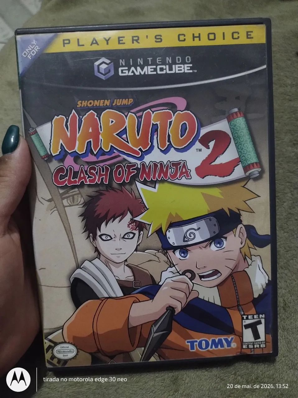 Naruto 2 game cube original funcionando 