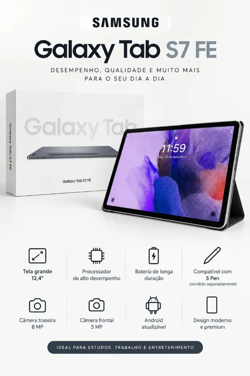 Samsung TAB S7 FE 12.4