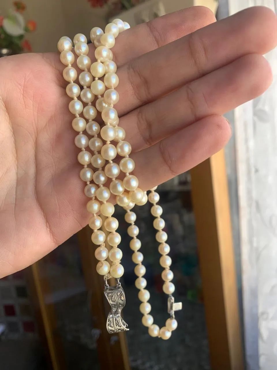 Colar de pérolas legítimo  - Foto 3