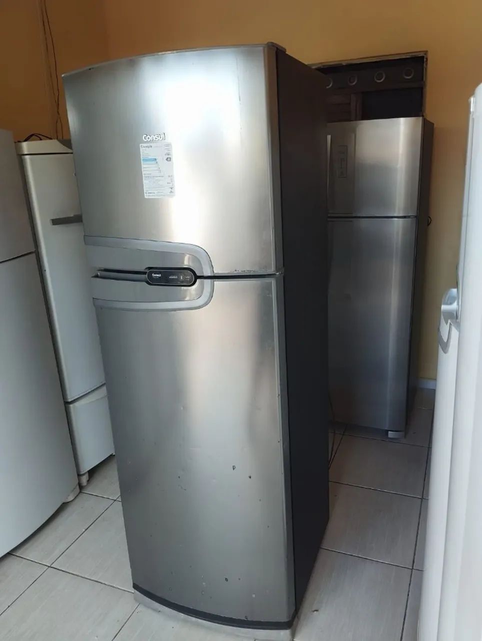 Geladeira cônsul inox dúplex fros free - Foto 2