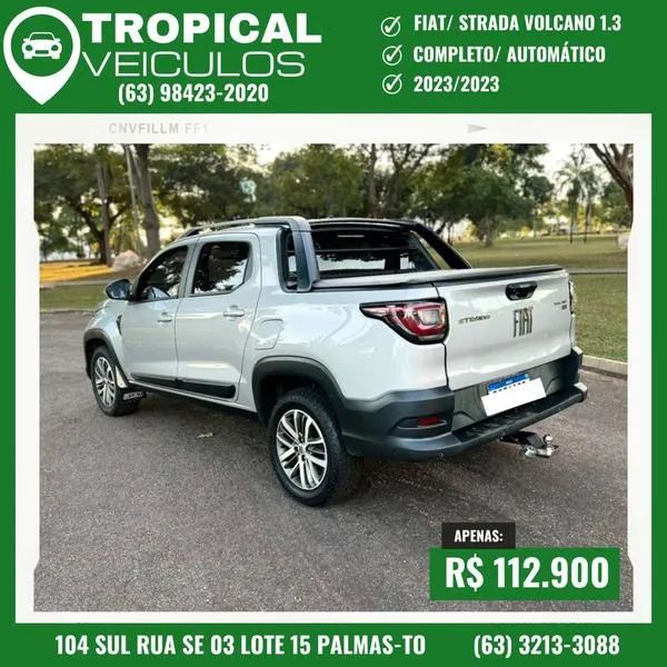 Fiat Strada Volcano 1.3 Flex 8V CD Aut. 2023 - Foto 4