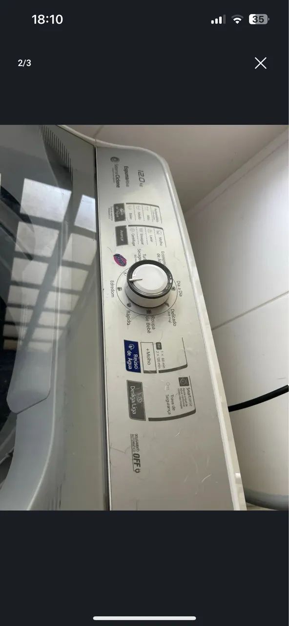 Máquina de lavar 12kg - Foto 2