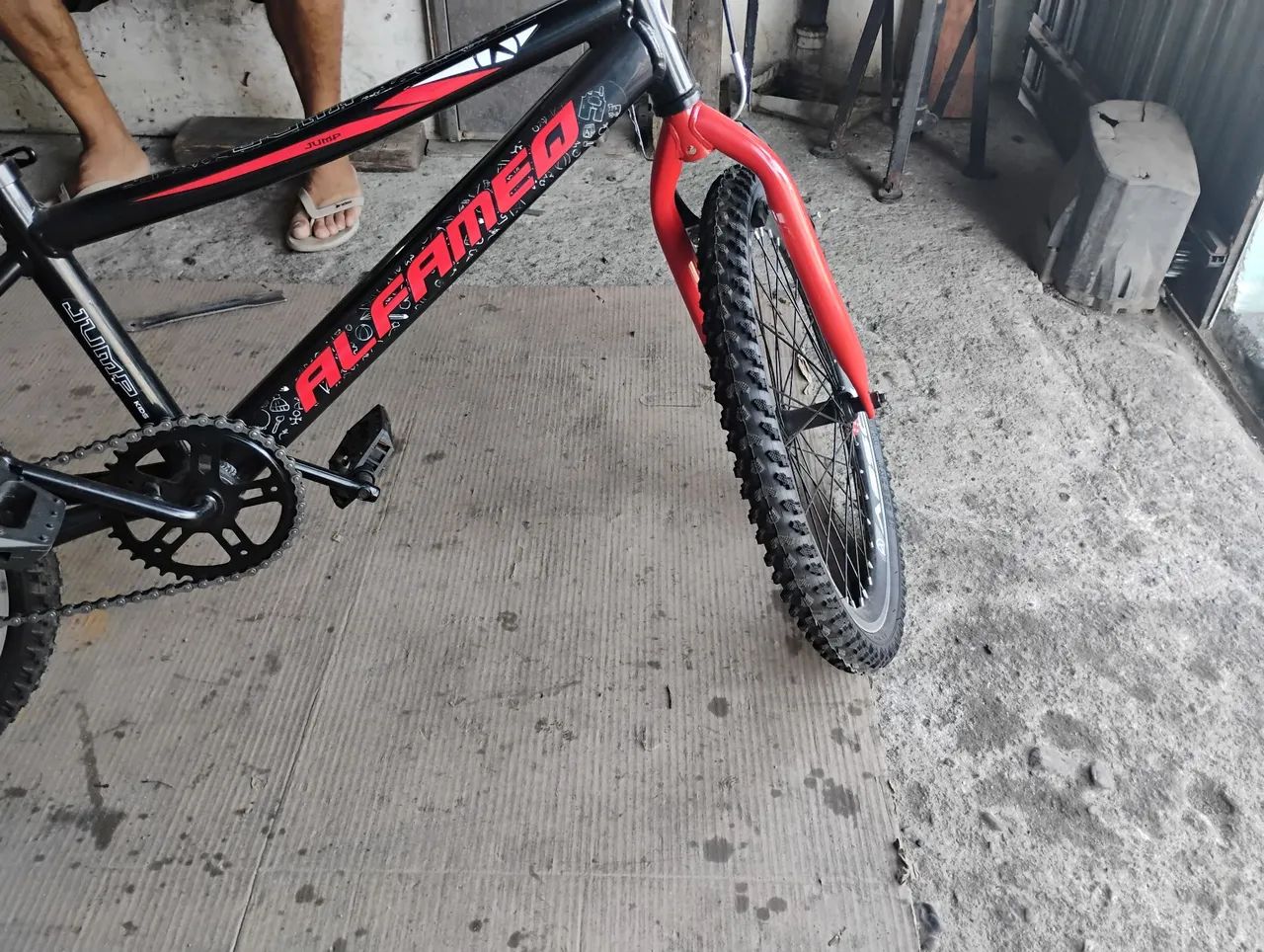 Bicicleta aro 20 de alumínio alfameque - Foto 5